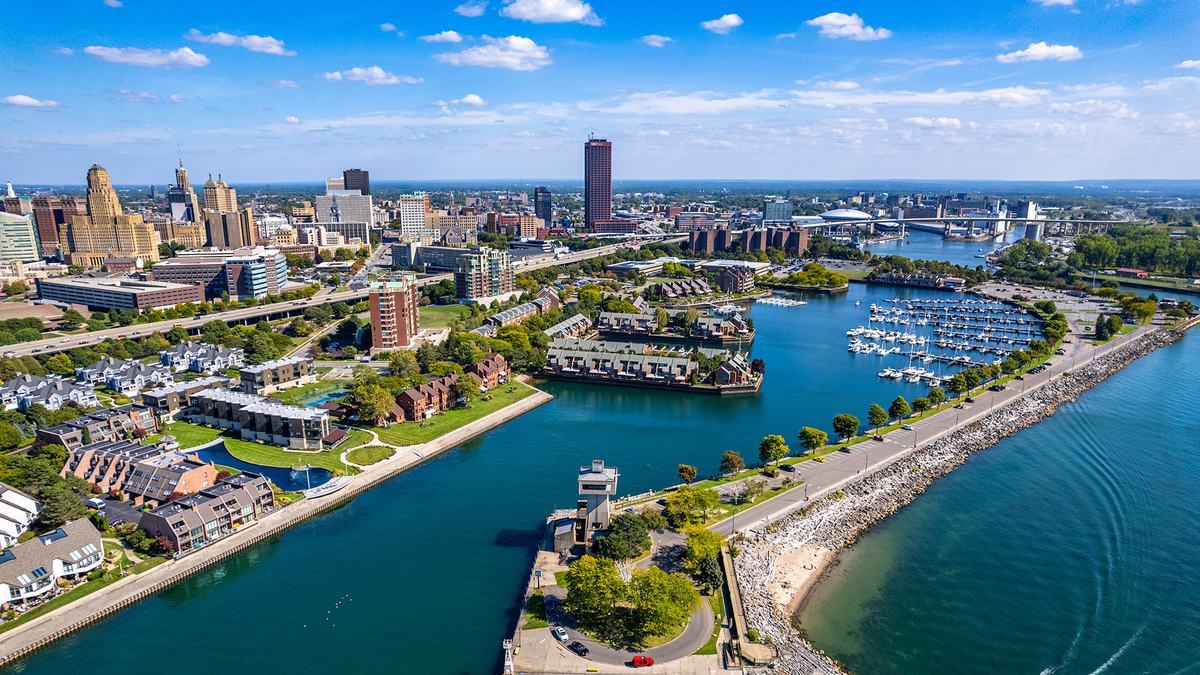 Skyline of Buffalo, NY
