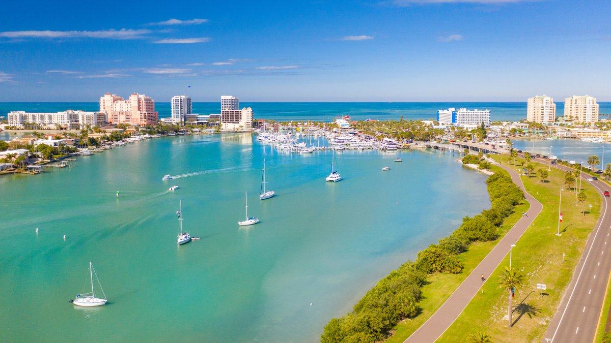 Skyline of Clearwater, Florida