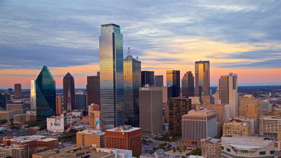 Skyline of Dallas, TX