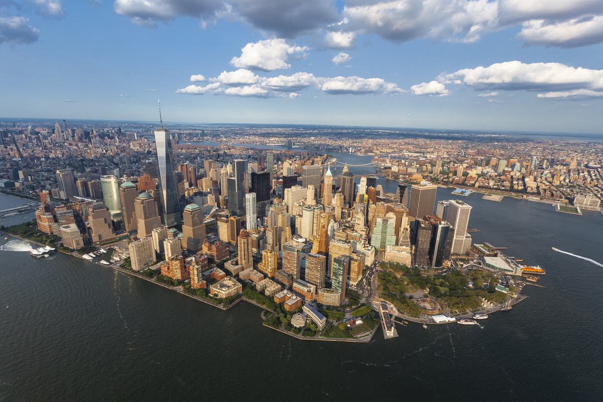 Skyline of Lower Manhattan