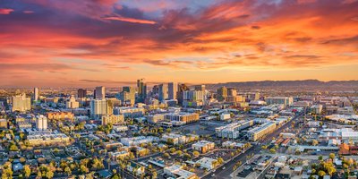 Skyline of Phoenix, AZ