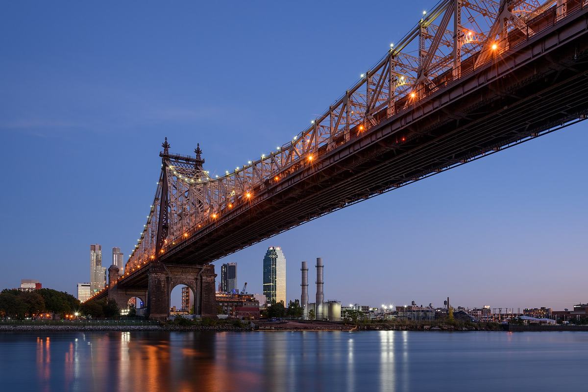 Queensboro bridge in New York