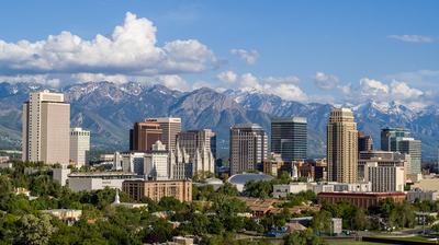 Skyline of Salt Lake City