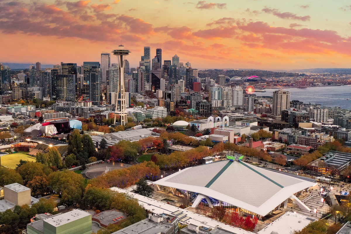 Skyline of Seattle, WA