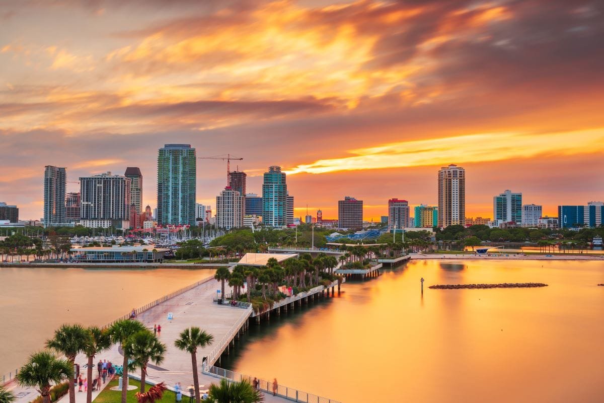 Skyline of St. Petersburg, Florida